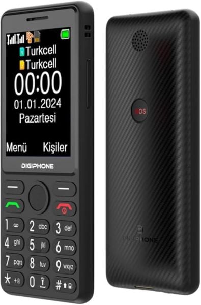 DIGIPHONE S600 SİYAH TUŞLU TELEFON